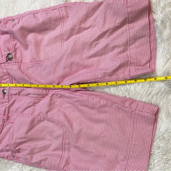 Daily Sports Pink Gingham Shorts - Picture 7 of 9